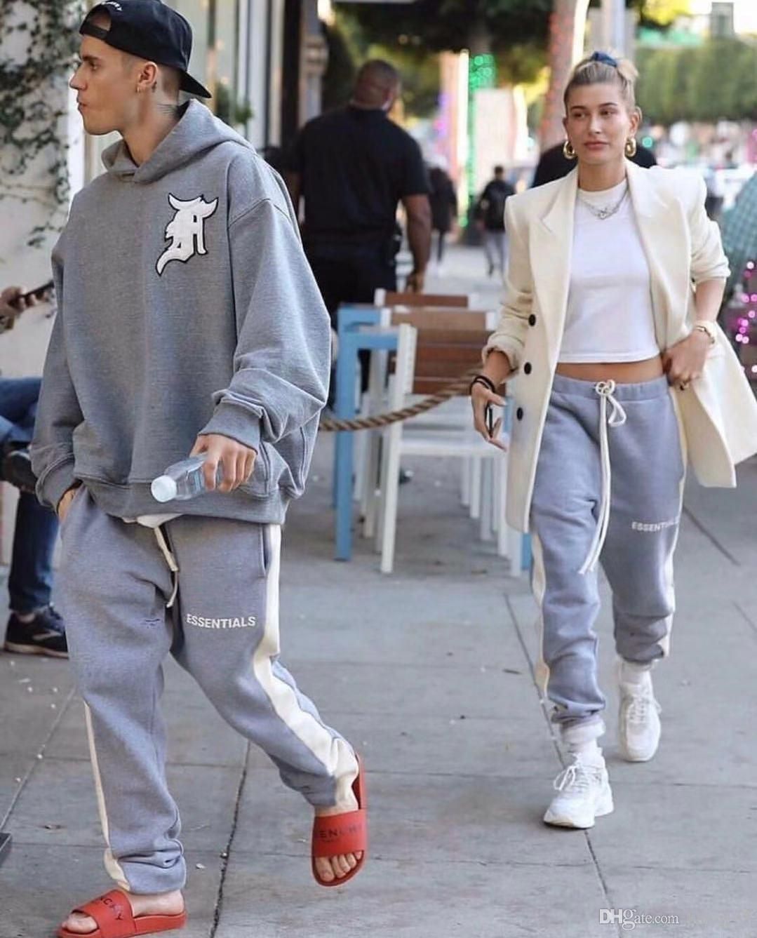 justin bieber essentials sweatpants