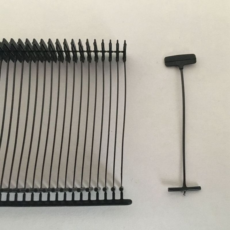 Hot Selling 25mm Black Color PP Quality Tag Pin For Tag Gun Plastic Pin