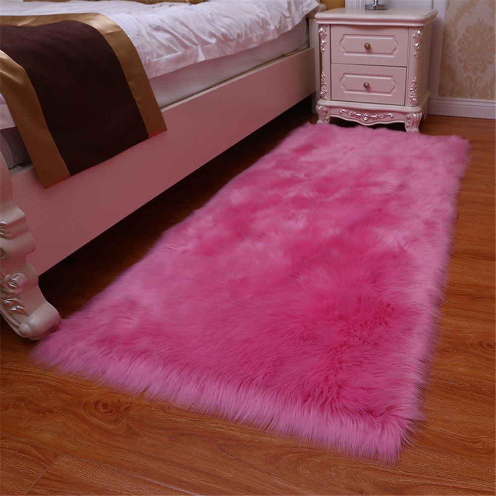 Hot Artificial Wool Carpet Shaggy Fluffy Rugs For Living Room Bedroom Lsf99 Braided Rug Carpet Binding From Sophine08 12 85 Dhgate Com