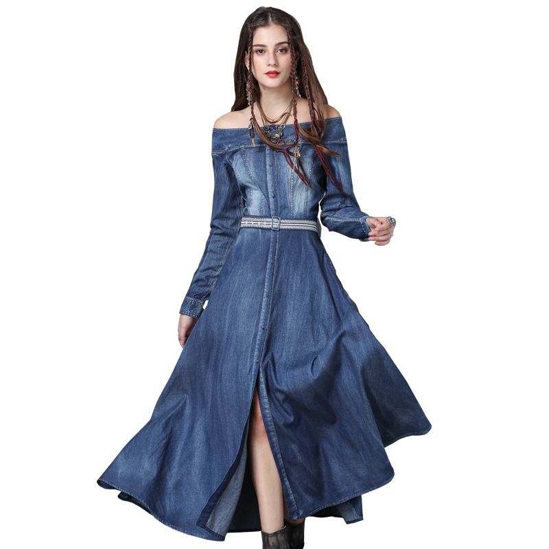 vintage denim dresses