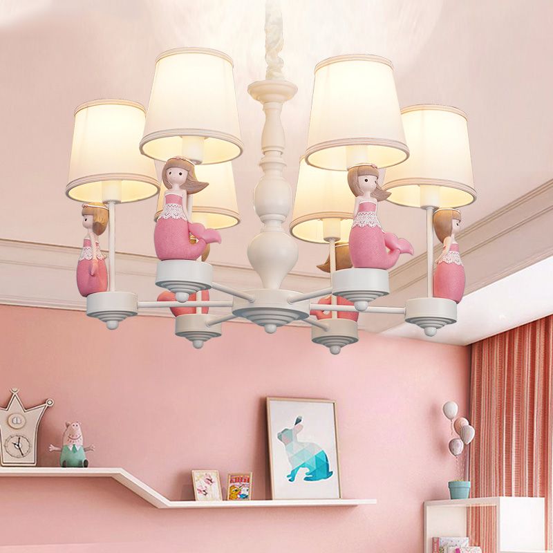 Grosshandel Cartoon Prinzessin Haus Meerjungfrau Kronleuchter