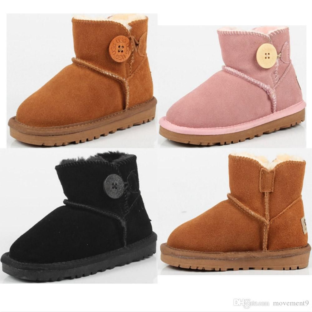 Compra Botas De Piel De Oveja De Nieve Un Niño Pequeño Burro Zapatos De  Algodón Niño Inferior Suave Niños Y Niñas Botas Barato | Entrega Rápida Y  Calidad | Es.Dhgate