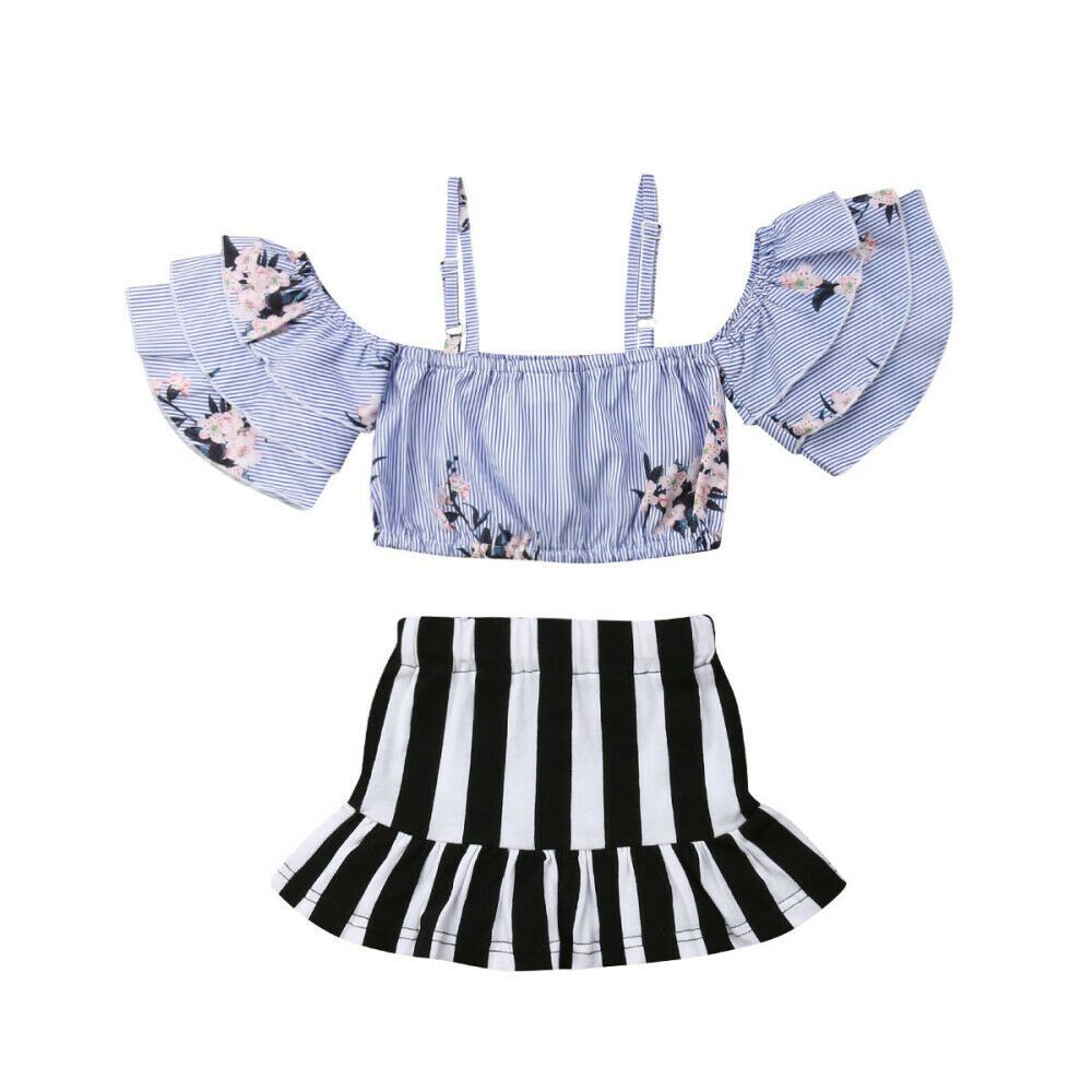Compra Ropa Para Niños Trajes Para Niñas Verano Fuera Del Hombro Camiseta  Top Pantalones Cortos Pantalones Floral Ropa Para Niñas Grandes Conjunto De  Ropa Para Niños Conjunto De Niñas Barato | Entrega