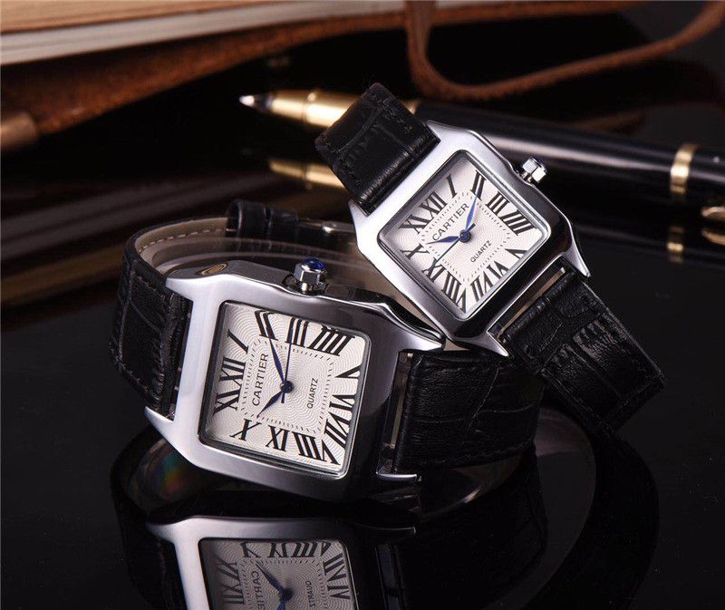 Acheter Pas Cher 2019 NOUVEAU AAA Cartier Haute Qualité Célèbres Montres  Top 40mm Des Femmes Des Hommes Montre Bracelet En Cuir Dhommes Dor Montre  De Sport Femmes Du 36,19 € | Fr.Dhgate
