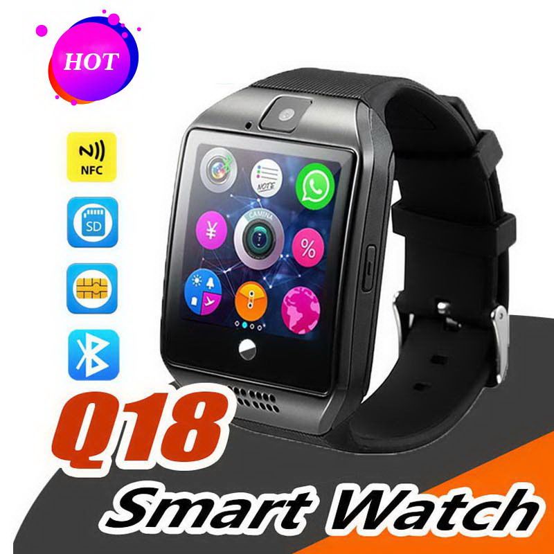 Suministro Al Por Mayor Hot Bluetooth Smart Watch Q18 Smartwatch Soporte  Facebook Tarjeta SIM Cámara GSM Para Teléfono Android Ios Teléfono  Inteligente Buena Calidad De Remielstore, 4,76 € | Es.DHgate.Com