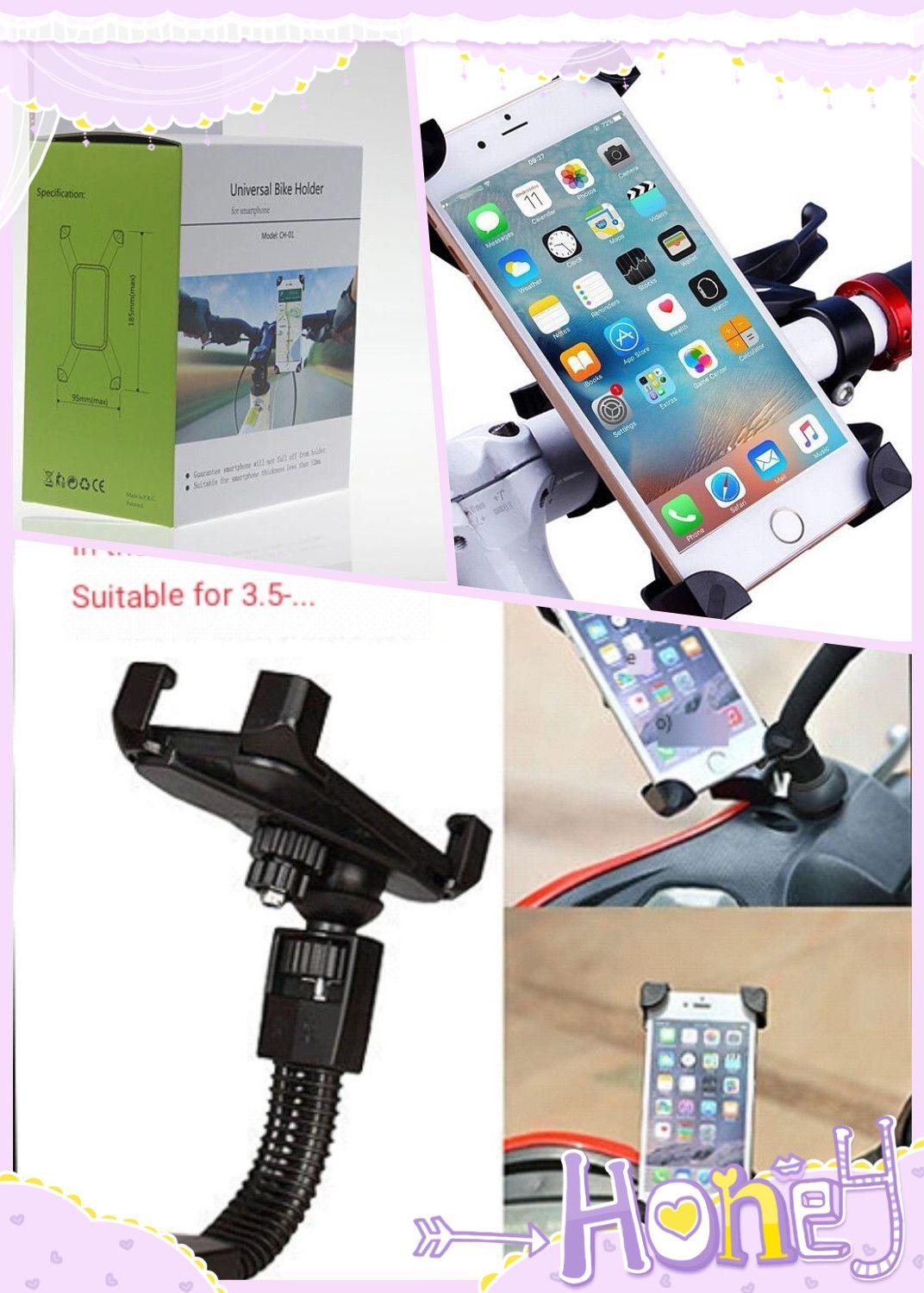 navigation stand for bike