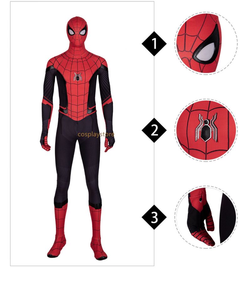 Disfraz De Cosplay De Spiderman Lejos De Casa L Disfraz De Cosplay De Spiderman Lejos De Casa L