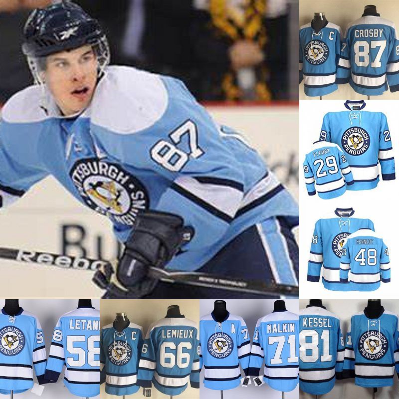 penguins blue jersey