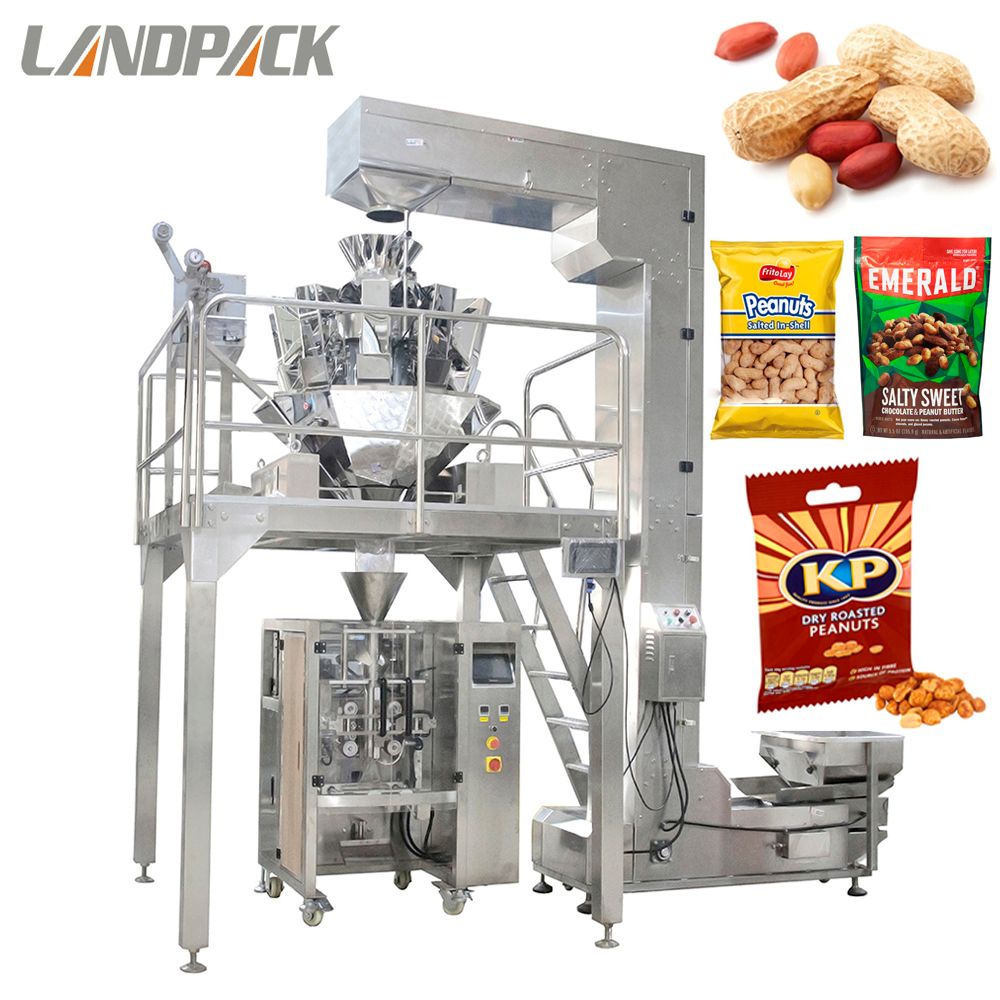 Discount Automatic Peanut Candy Sachet Pillow Bag Cashew Nut Packing Machine Vertical Form Fill