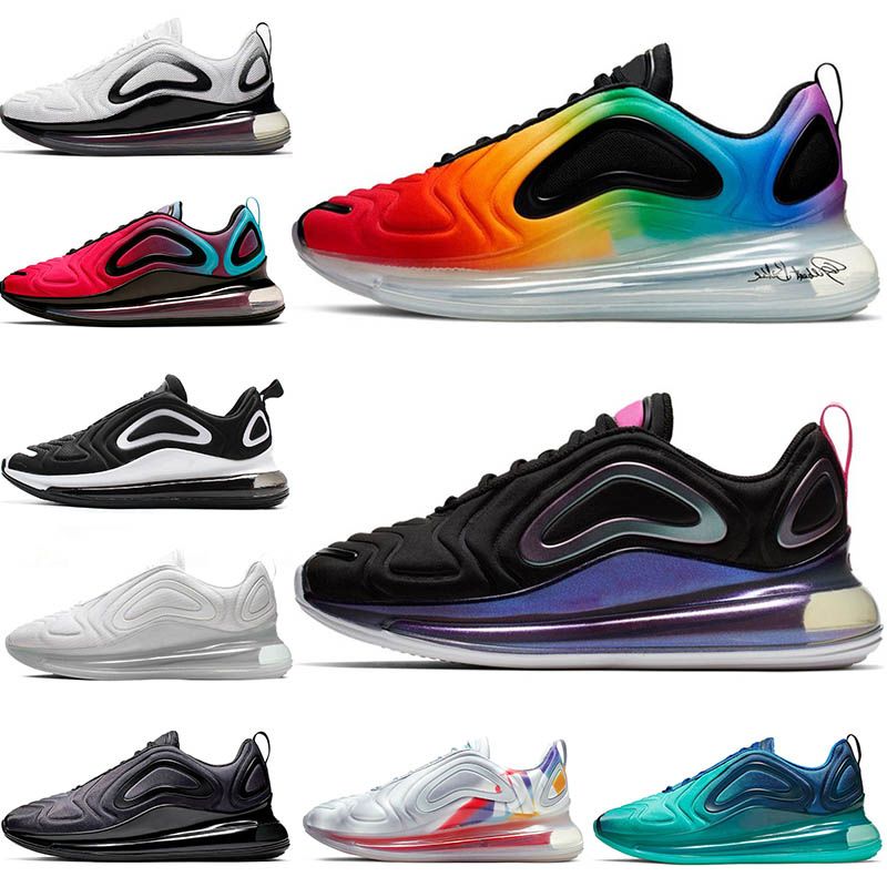 2019 Nike Air Max Airmax 720 Zapatillas De Tenis Be True 72C Black Laser  Fuchsia Zapatillas De Deporte Para Hombre Zapatillas De Running Para Mujer  Triple S White Black Sea Forest Por