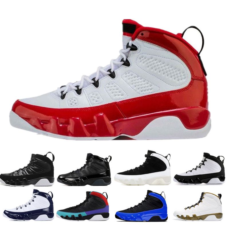 royal blue and black 9s