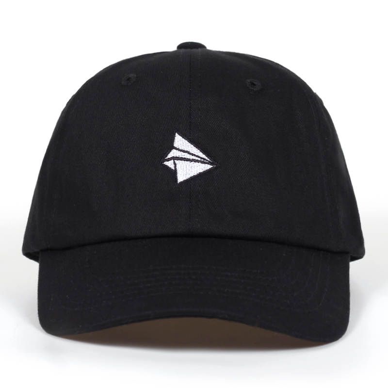 Paper Plane Embroidery Baseball Cap Men 