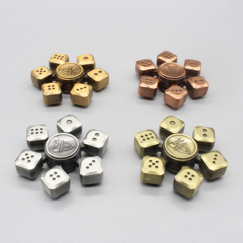 Metal Dice Spinner Zinc Alloy Fortune Roulette Wheel Fidget Spinners Metal Craps Hand Spinner Edc Decompression Fidget Toys From Lcyglobal 3 Dhgate Com