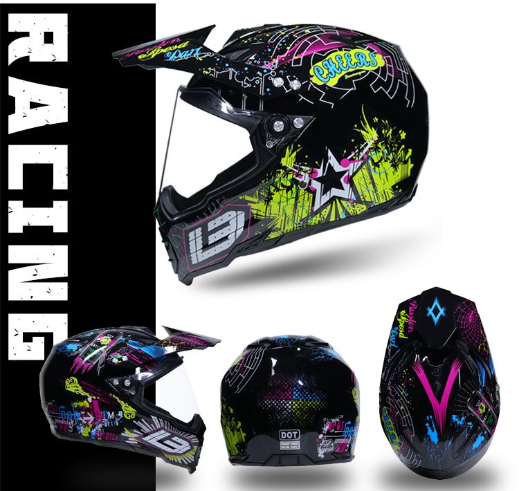 classic motocross helmet