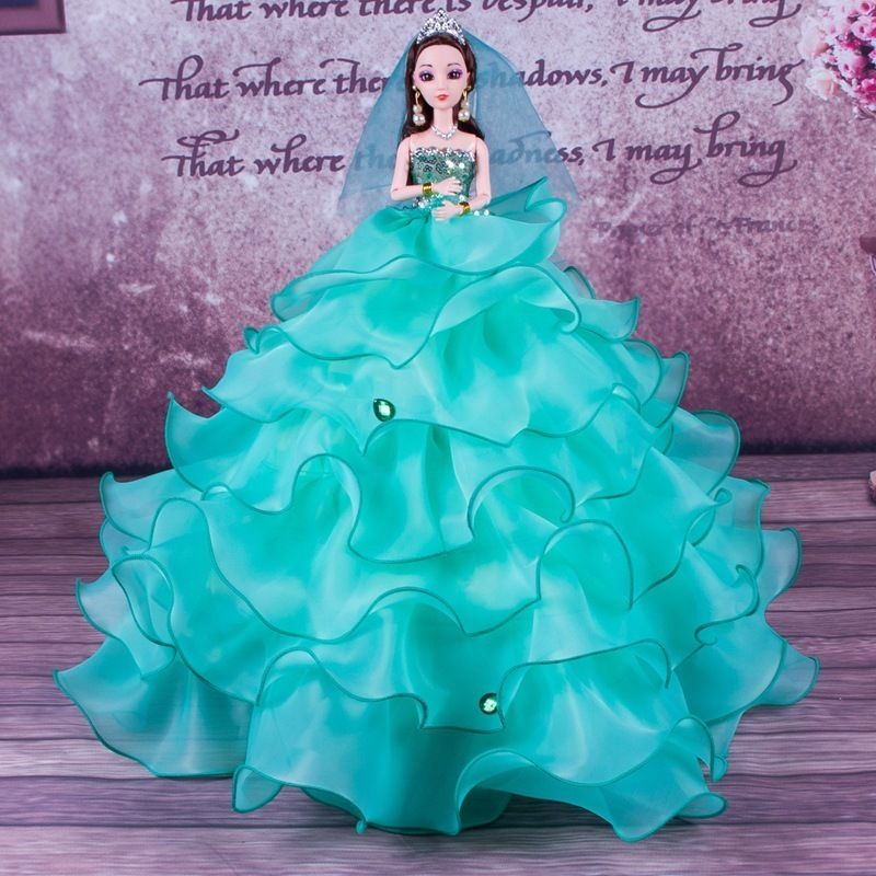 wedding barbie dress