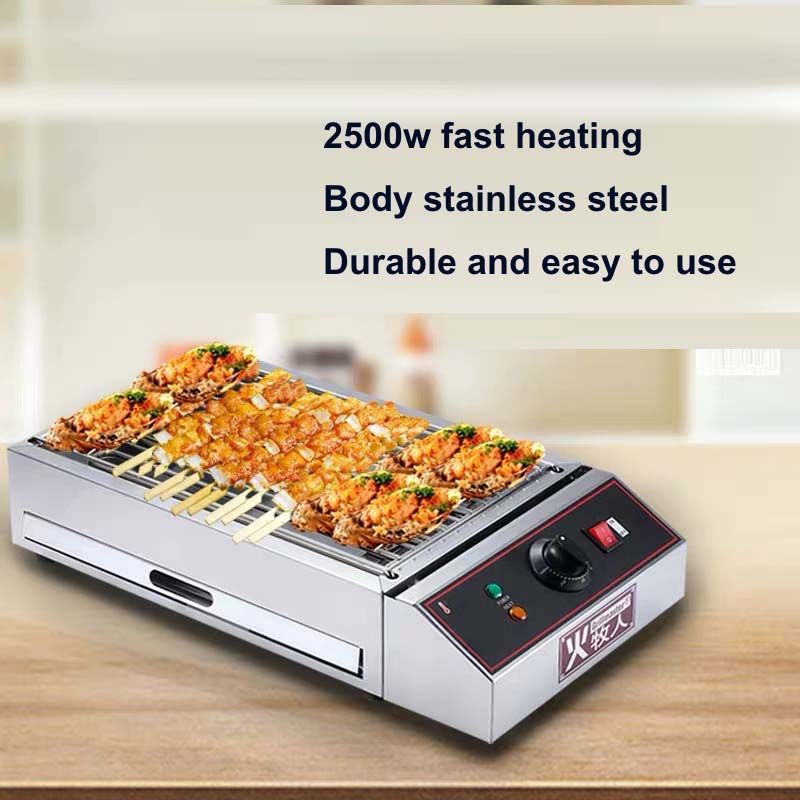 2021 Commercial Electric Hot Smokeless Electric Oven Stainless Steel