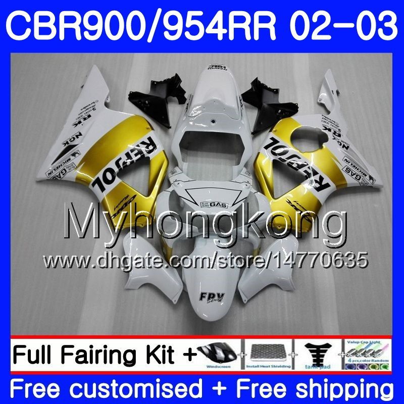 Motorcycle Complete Fairing Bolt Kit Generic for Honda CBR900RR CBR954 2002 2003