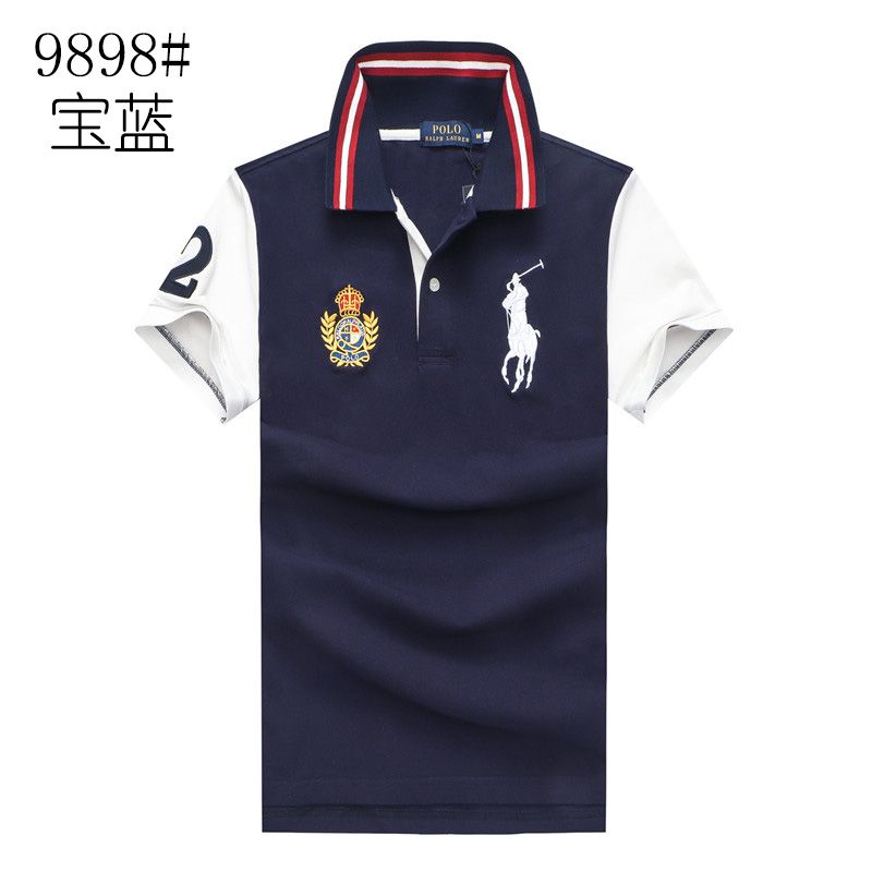 Moda caliente para hombre camisa polo ralph lauren hombres polos Ocio de negocios camisetas Verano