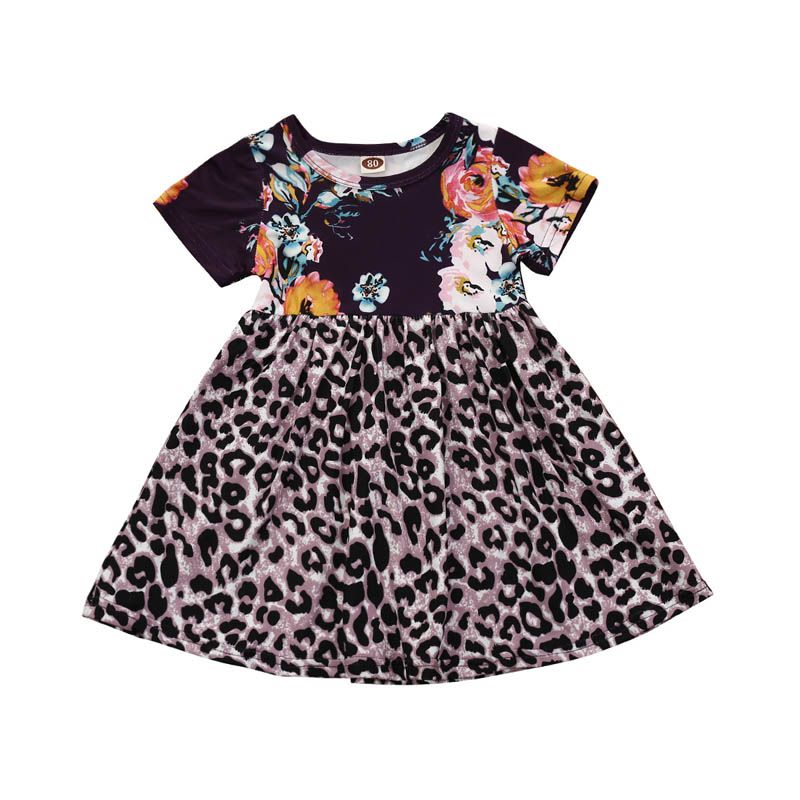 leopard baby dress