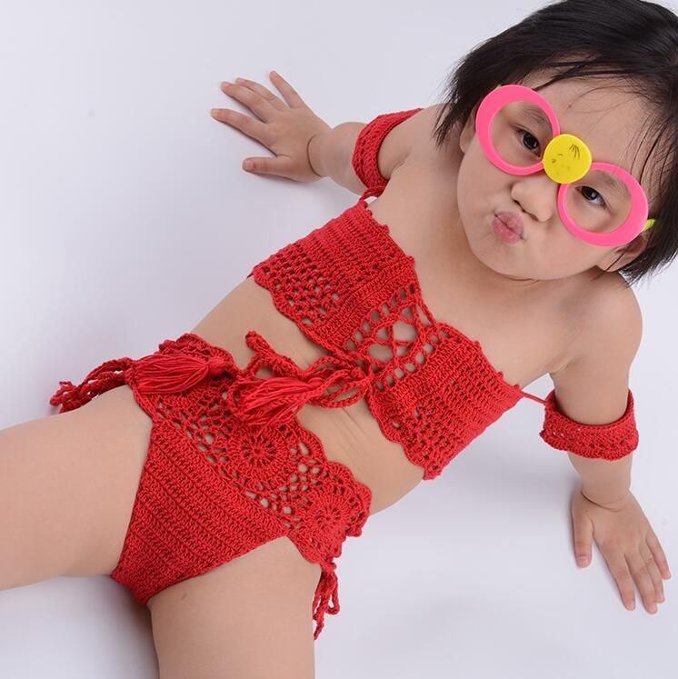 crochet swimsuit for baby