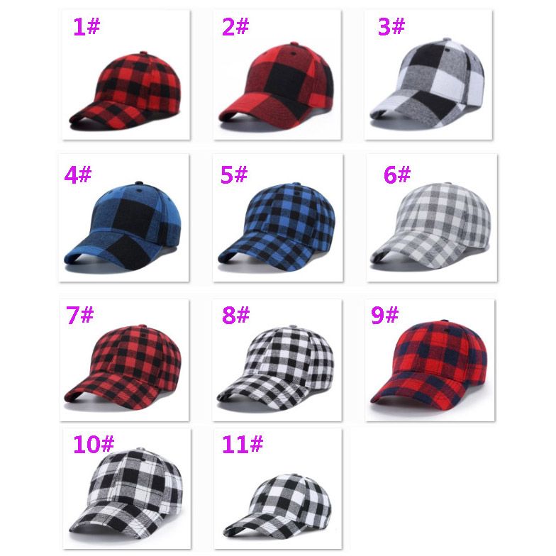 plaid baseball hat womens