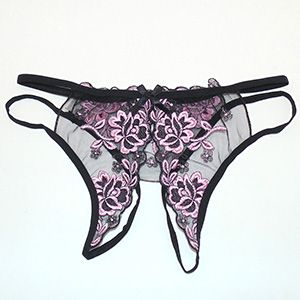 Pink Flower Panties