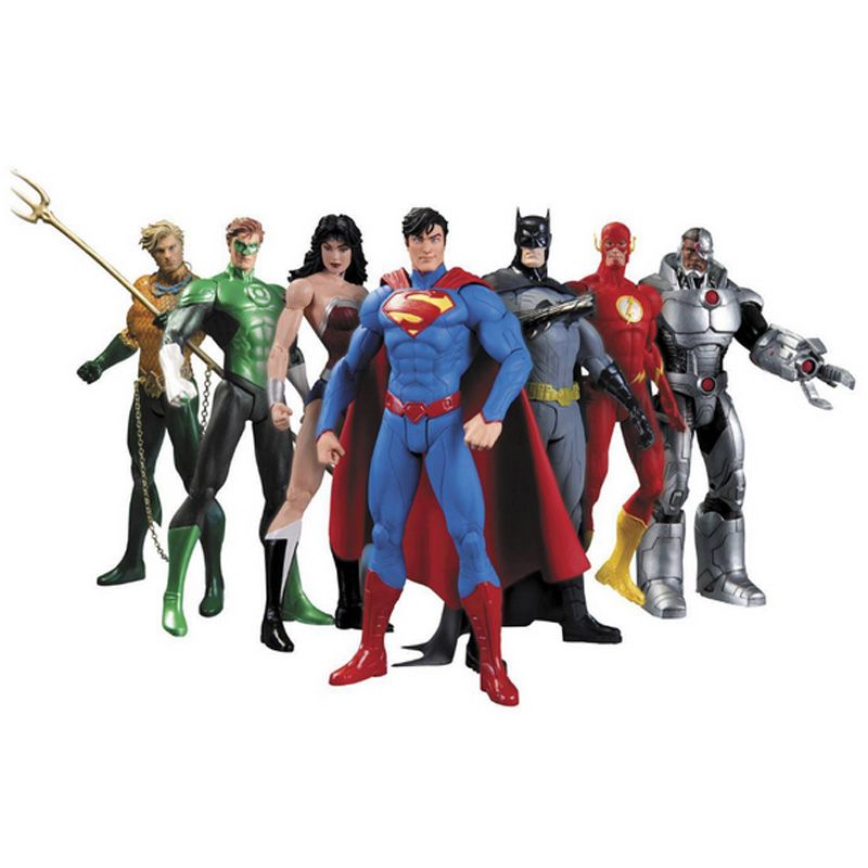 justice league toy set