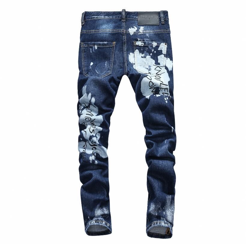 Compra D2019 Hombres De La Marca Italiana Pantalones Vaqueros De Moda De  Alta Calidad De Los Hombres Pantalones Vaqueros Clásicos De La Marca  Pantalones Vaqueros De Moda De Los Hombres Pantalones De