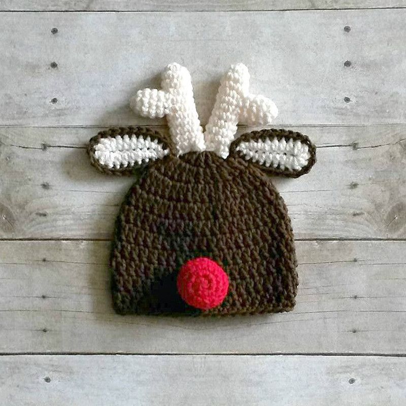 reindeer hat baby
