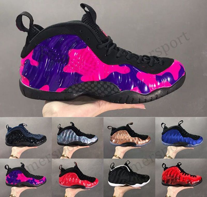 purple camo foams