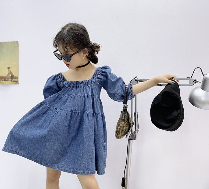 Loxdonz Girls Suspender Skirt Infant One Piece Ruffled Casual Strap Sundress Summer Outfit Clothes