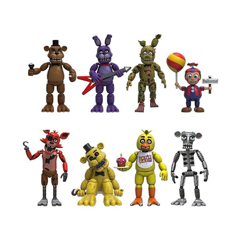 five nights at freddy's 4 figures