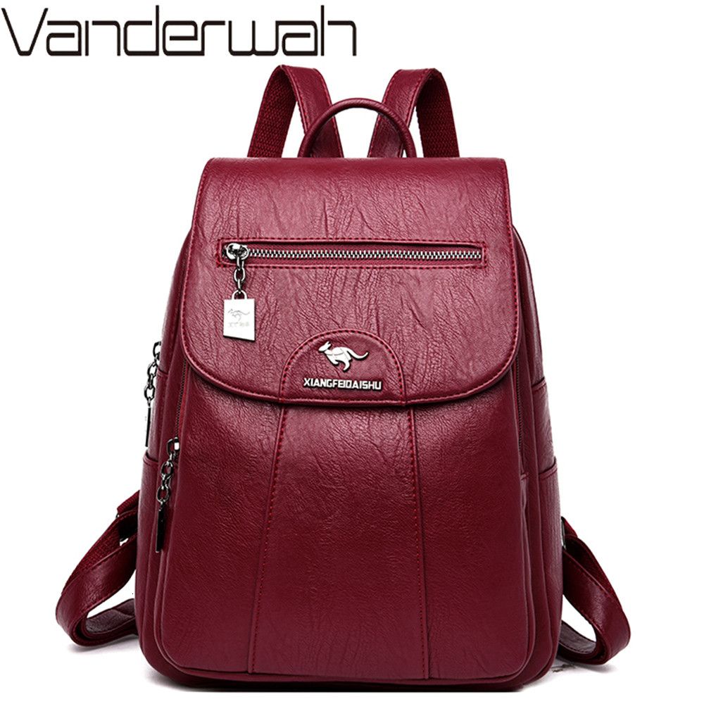 womens soft leather backpack