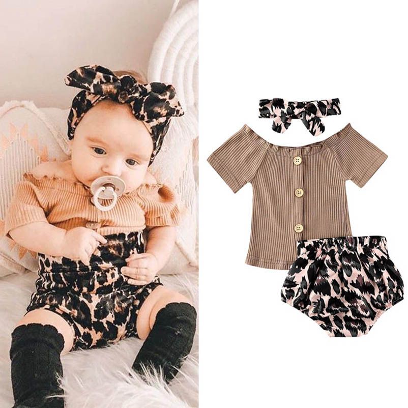 leopard print baby outfit