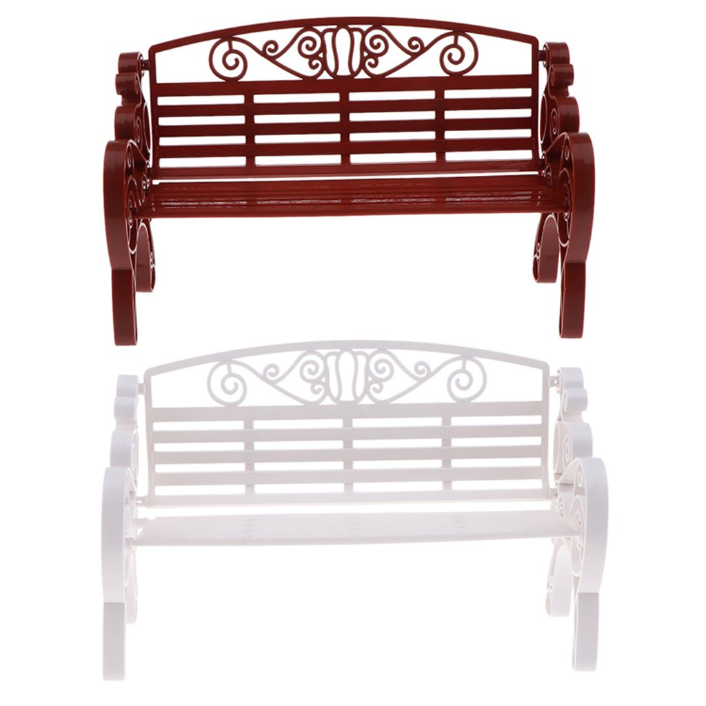 dollhouse park bench