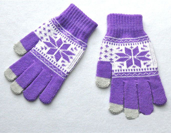 knitted mittens for adults