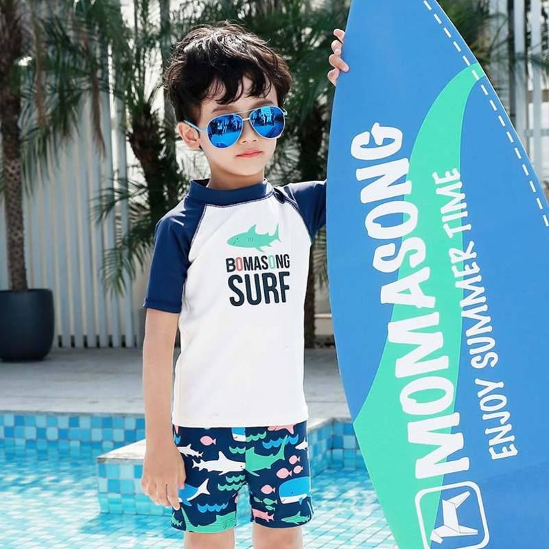 baby boy long sleeve swimwear