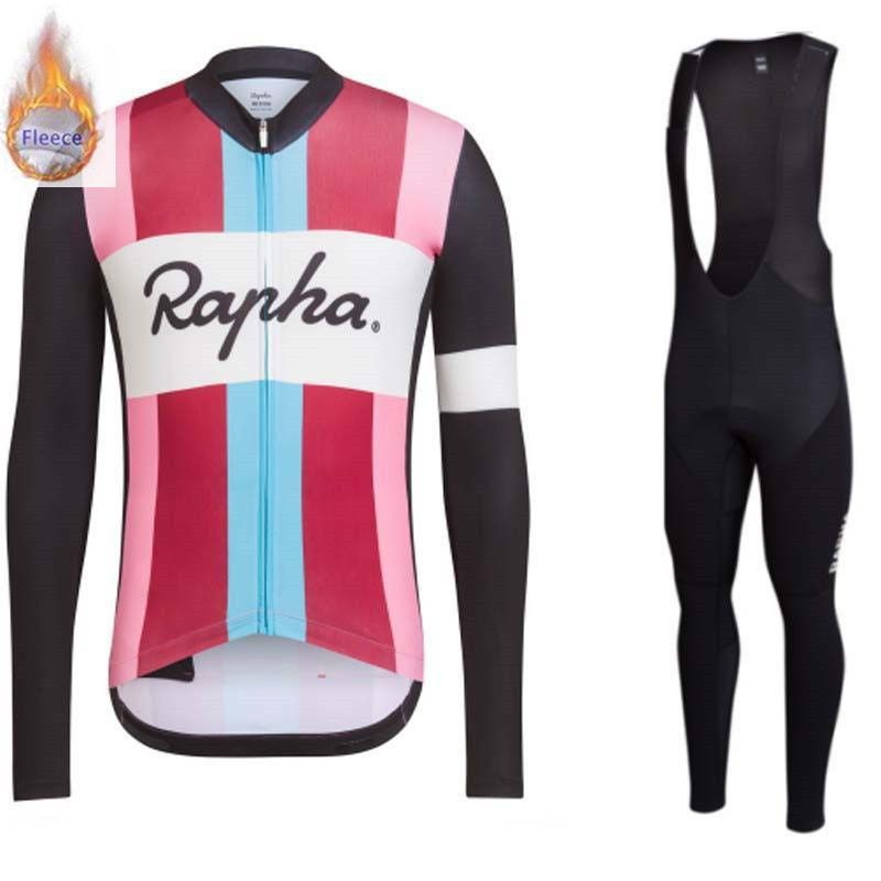 Rapha Uomo Maglia Termica Invernale Da Ciclismo In Pile Manica Lunga Da  Bici Da Strada Abbigliamento Da Bici Pantaloncini Con Bretelle Ropa Ciclismo  Da Cycale, 23,23 € | It.Dhgate.Com
