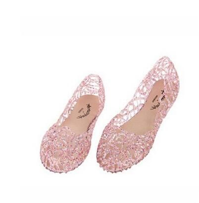 crystal jelly shoes