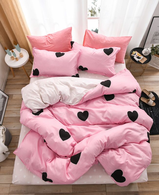 girls pink bedding