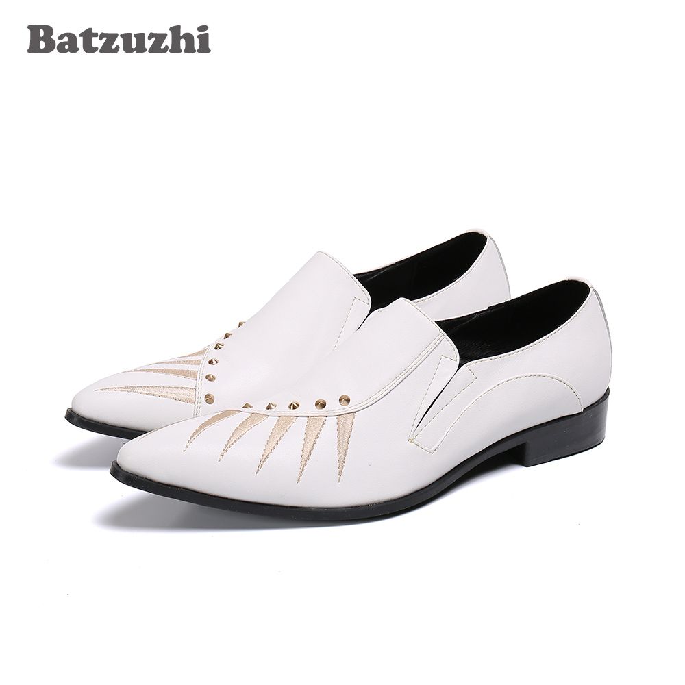mens white leather dress boots