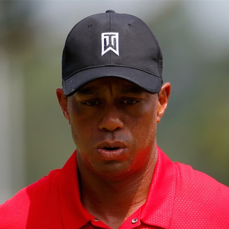 Unisex Casual Hat Tiger Woods Logo Baseball Cap Adjustable