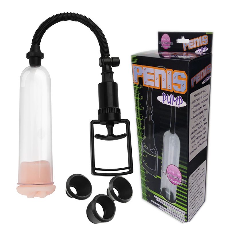 Manual Operation Vacuum Penis Enlargement Enhancer Pump Penis Pump