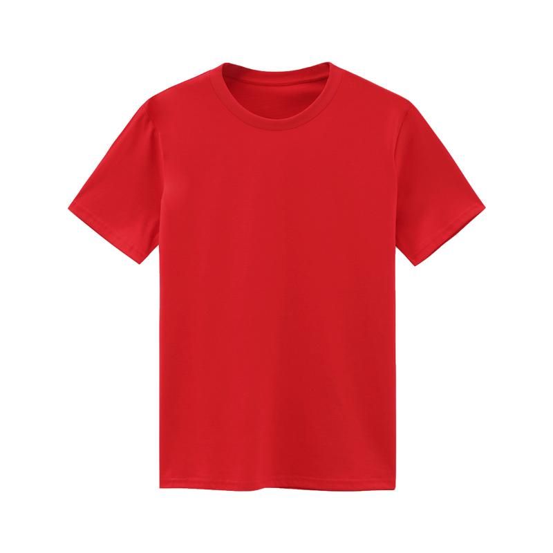 red oversized tshirt