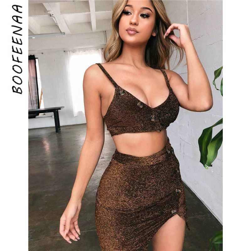 glitter 2 piece outfit