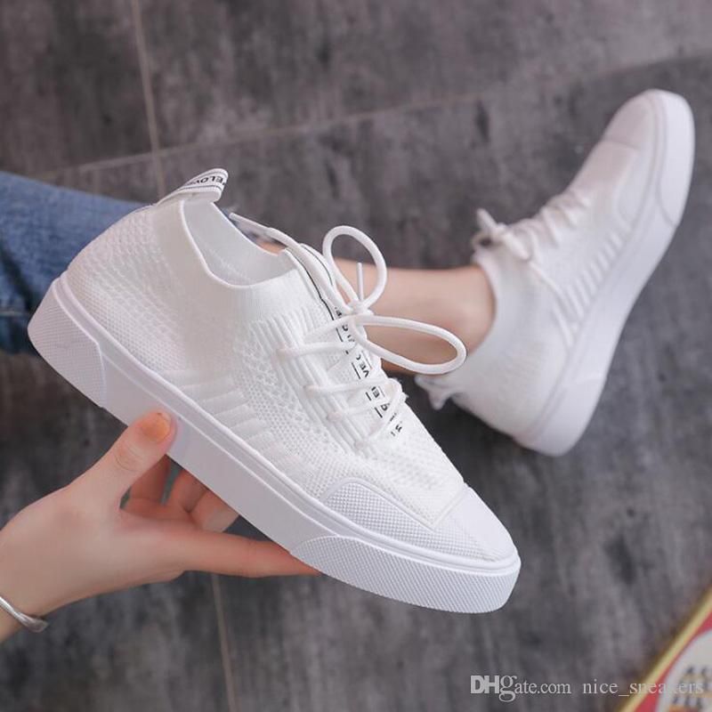 Women Casual Sneaker Pure White All Match Fashion Womens Outdoor
