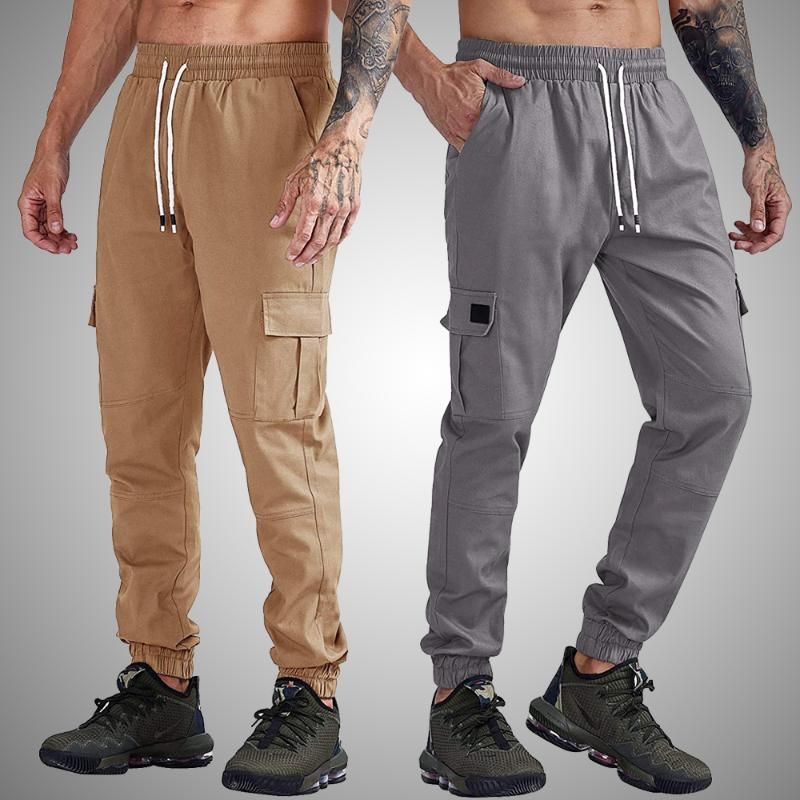 slim fit cargo jogger pants