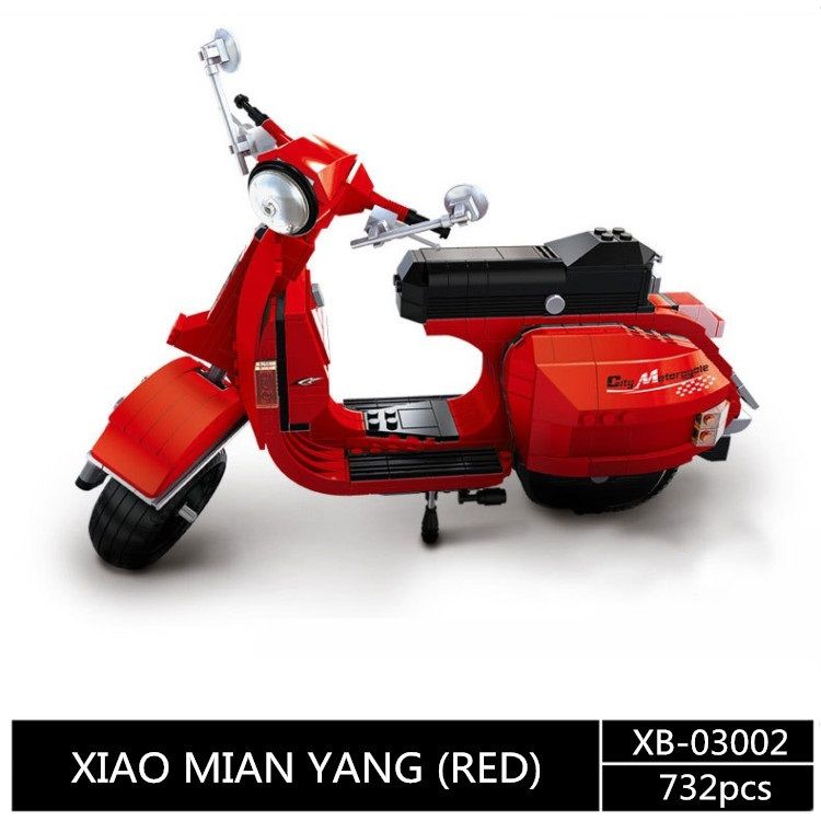 21 Xb Technic Series The Vespa P0 Moto Model Building Blocks Set Classic Car Styling Toys For Children From Maymay05 38 2 Dhgate Com