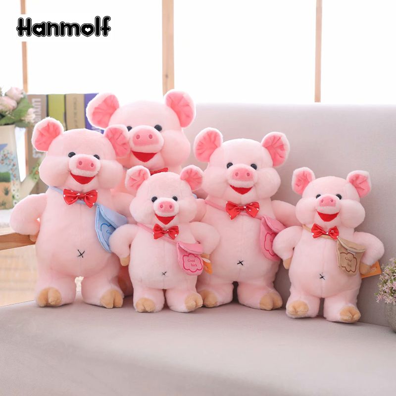 pink pig stuffed animal