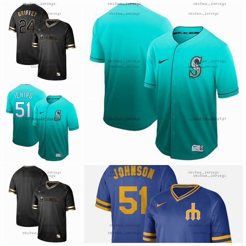 black mariners jersey